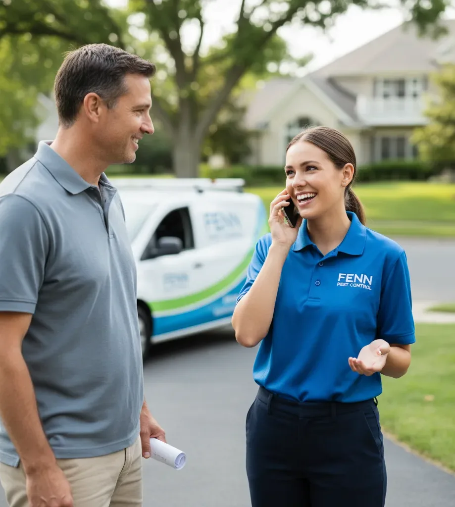 Fenn Pest Control customer support in Monson
